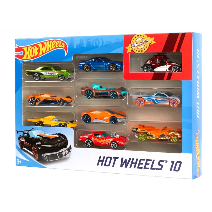 Hot Wheels Paquete De 10 54886