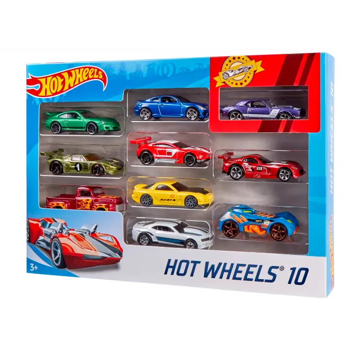 Hot Wheels Paquete De 10 54886