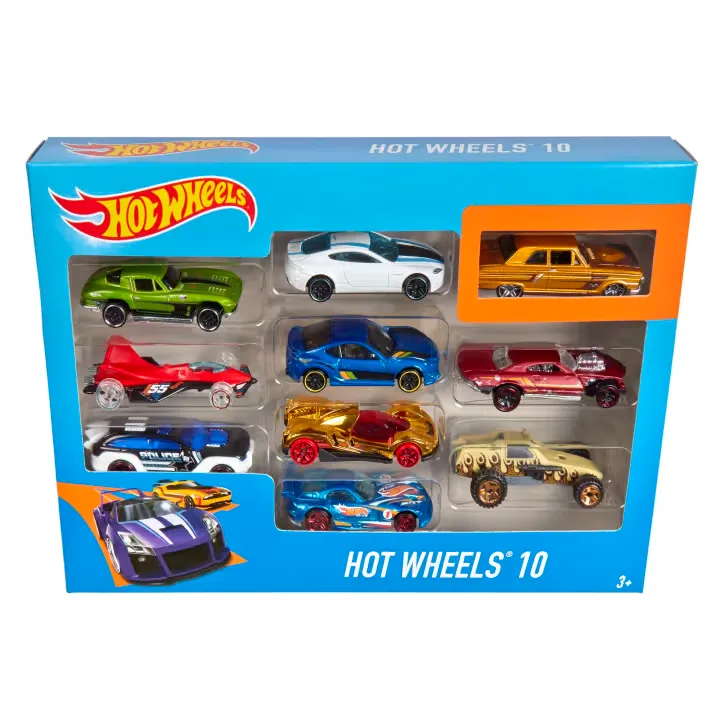 Hot Wheels Paquete De 10 54886