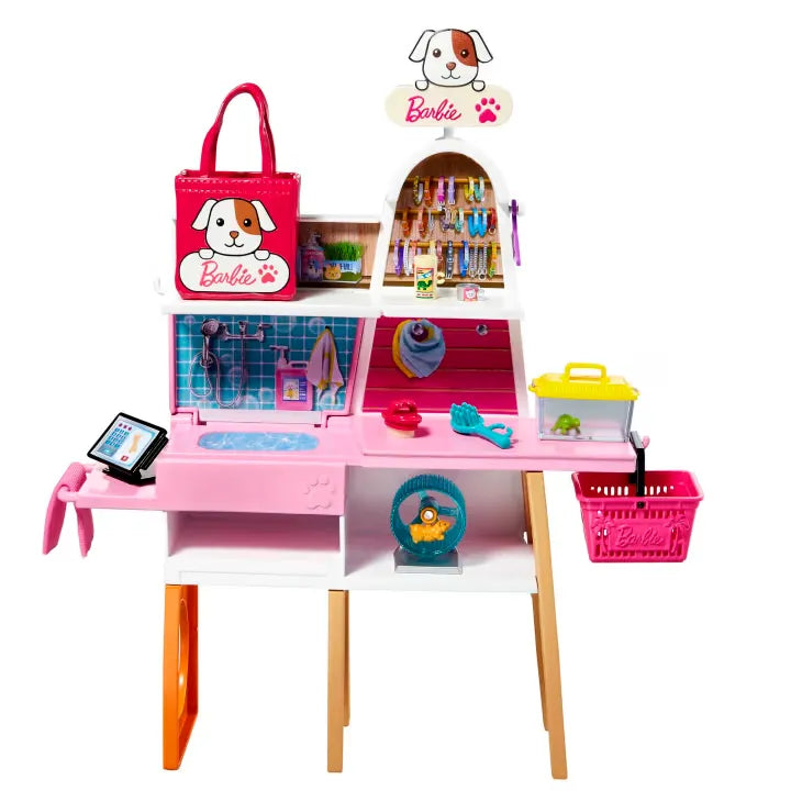 Barbie Tienda De Mascotas Y Accesorios Para Mascotas De Juguete GRG90