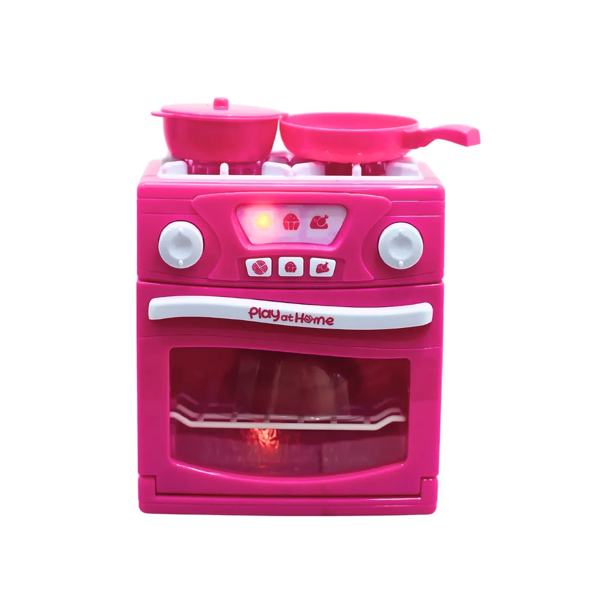 Set De Cocina Infantil Grande 3 En 1 Con Luces Y Sonidos Para Niñas
