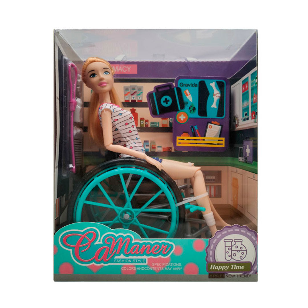 Muñeca Silla Ruedas