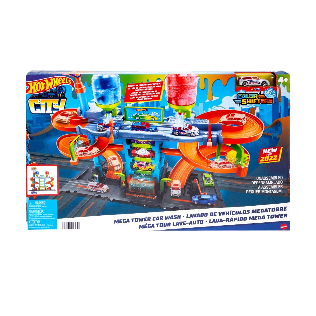 Hot Wheels Mega Torre Lavado HDP05
