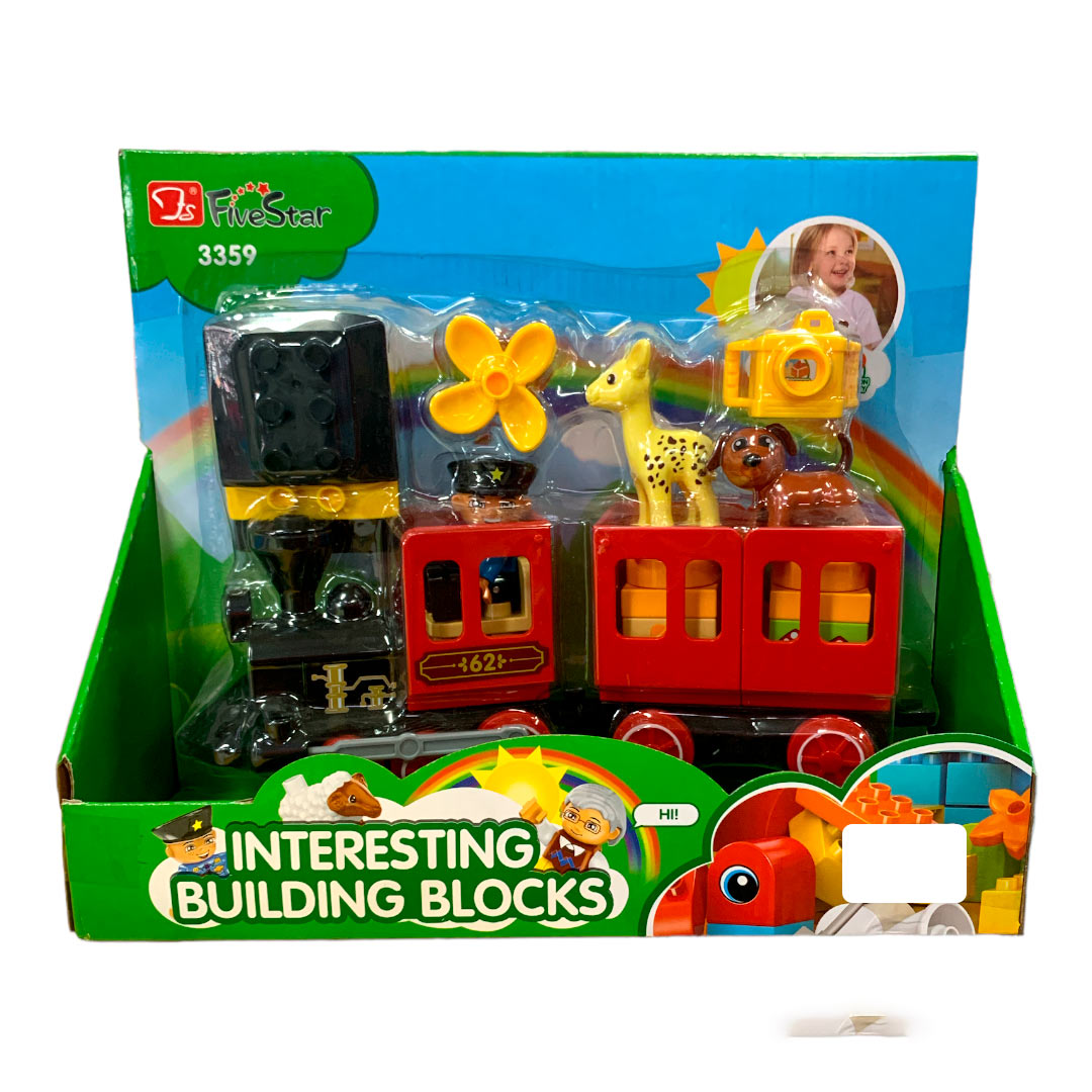 Set De Granja Con Tren Y Camión Juguete Infantil