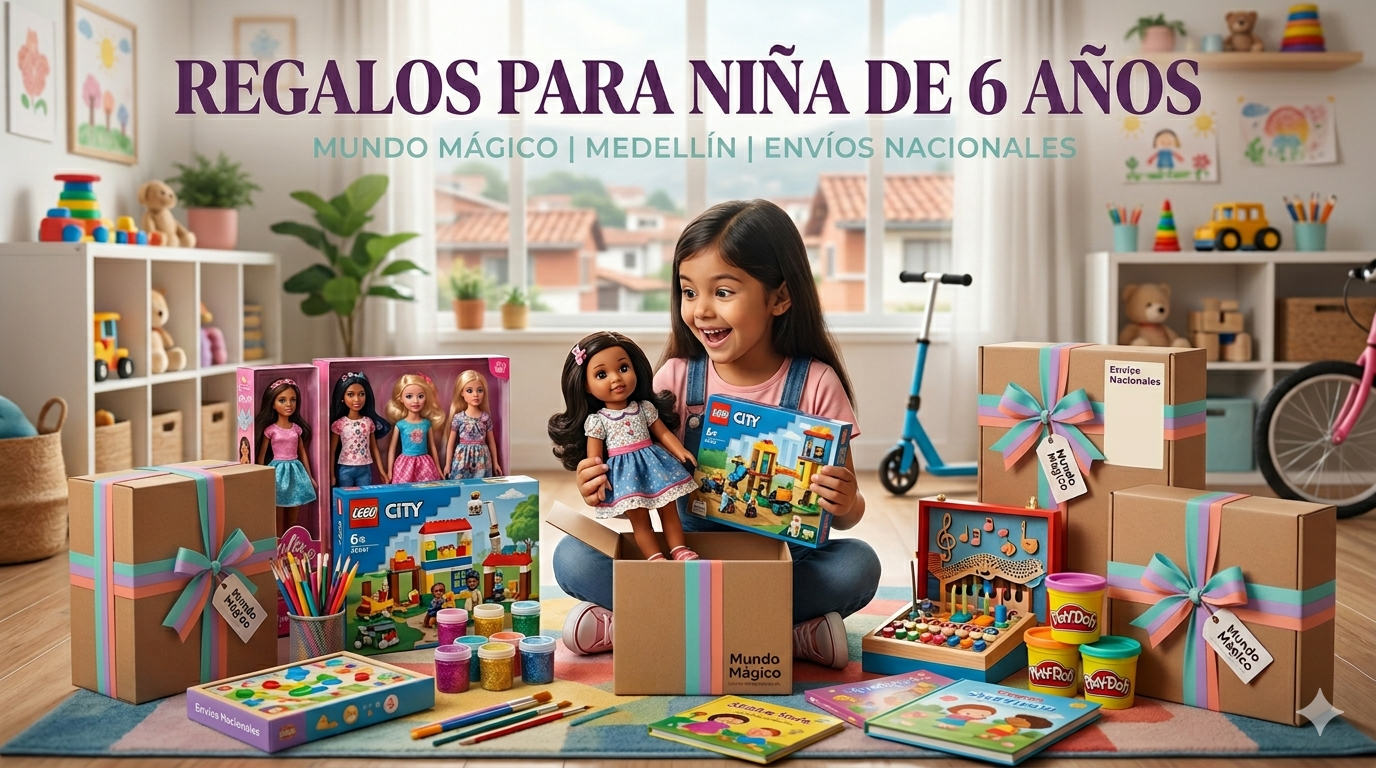 regalos para niña de 6 años