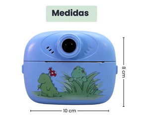 Cámara Con Impresora Incorporada Infantil Y Juegos Recargable Para Niñas Y Niños