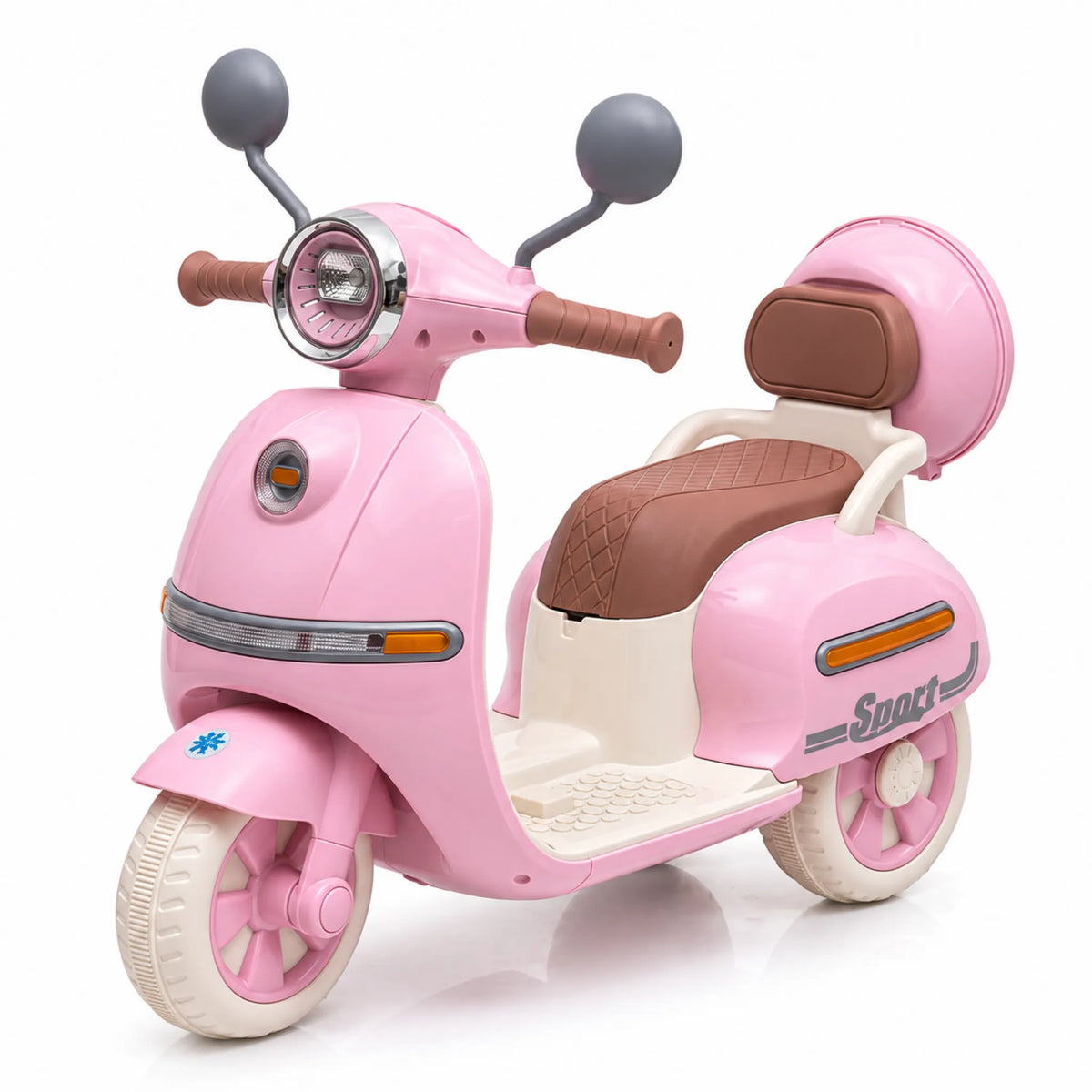 Montable Moto Niña Pequeña Rosada