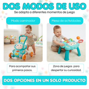 Caminador Infantil 2 en 1 con Mesa de Actividades