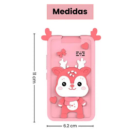 Celular Inteligente Para Niñas Y Niños Con Pantalla Táctil, Juegos Didácticos, Música y Fotos 48MP