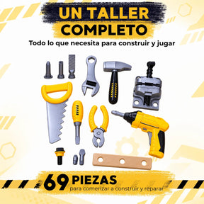 Mesa De Herramientas Para Niños