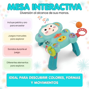 Caminador Infantil 2 en 1 con Mesa de Actividades