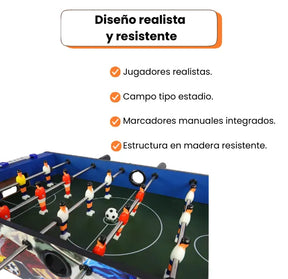 Futbolin Madera Gde
