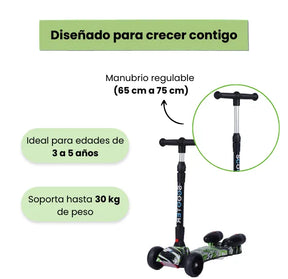 Scooter Humo Para Niñas Y Niños
