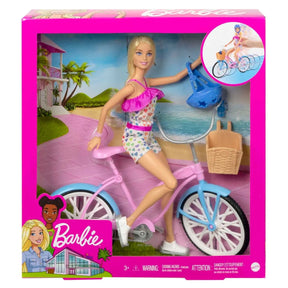 Barbie Muñeca Y Bicicleta HBY28