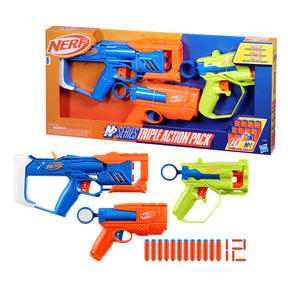 Nerf N Series Pack Triple Acción F9840