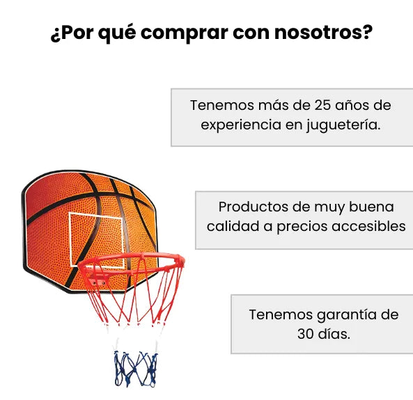 Aro de Baloncesto Con Tablero Infantil Mas Balón e Inflador Juego Deportivo