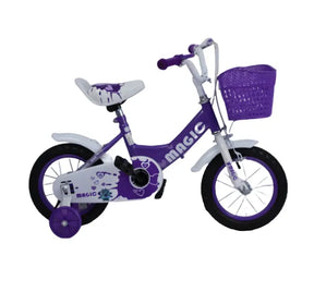 Bicicleta Infantil Rin 12 Para Niña Con Llantas Auxiliares