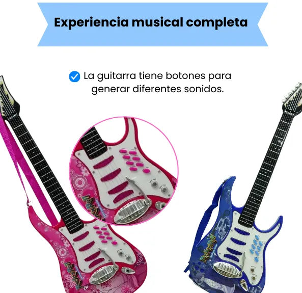 Guitarra Microfono Grande