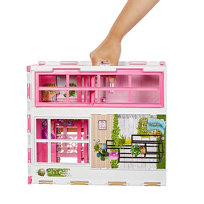 Barbie Casa Con Muñeca Hcd48