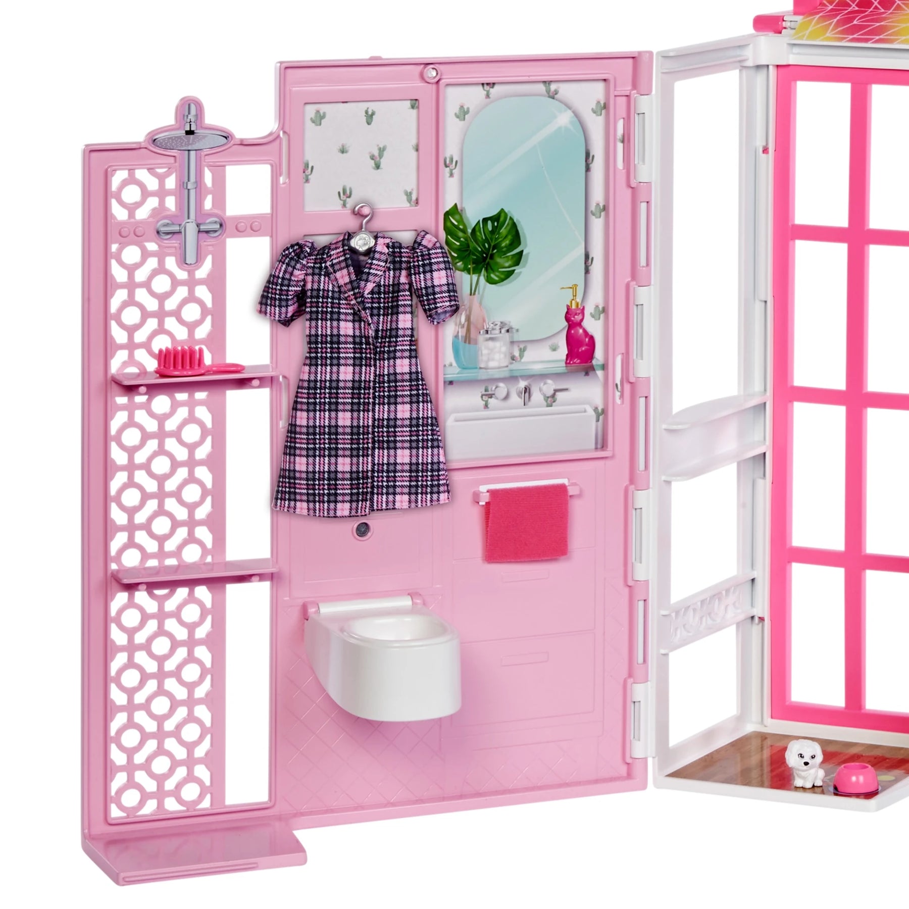 Barbie Casa Con Muñeca Hcd48