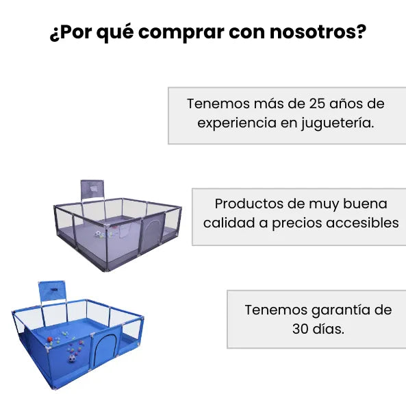 Parque Infantil Grande con Canasta y Pelotas Corral de Juegos para Bebés Portátil Plegable