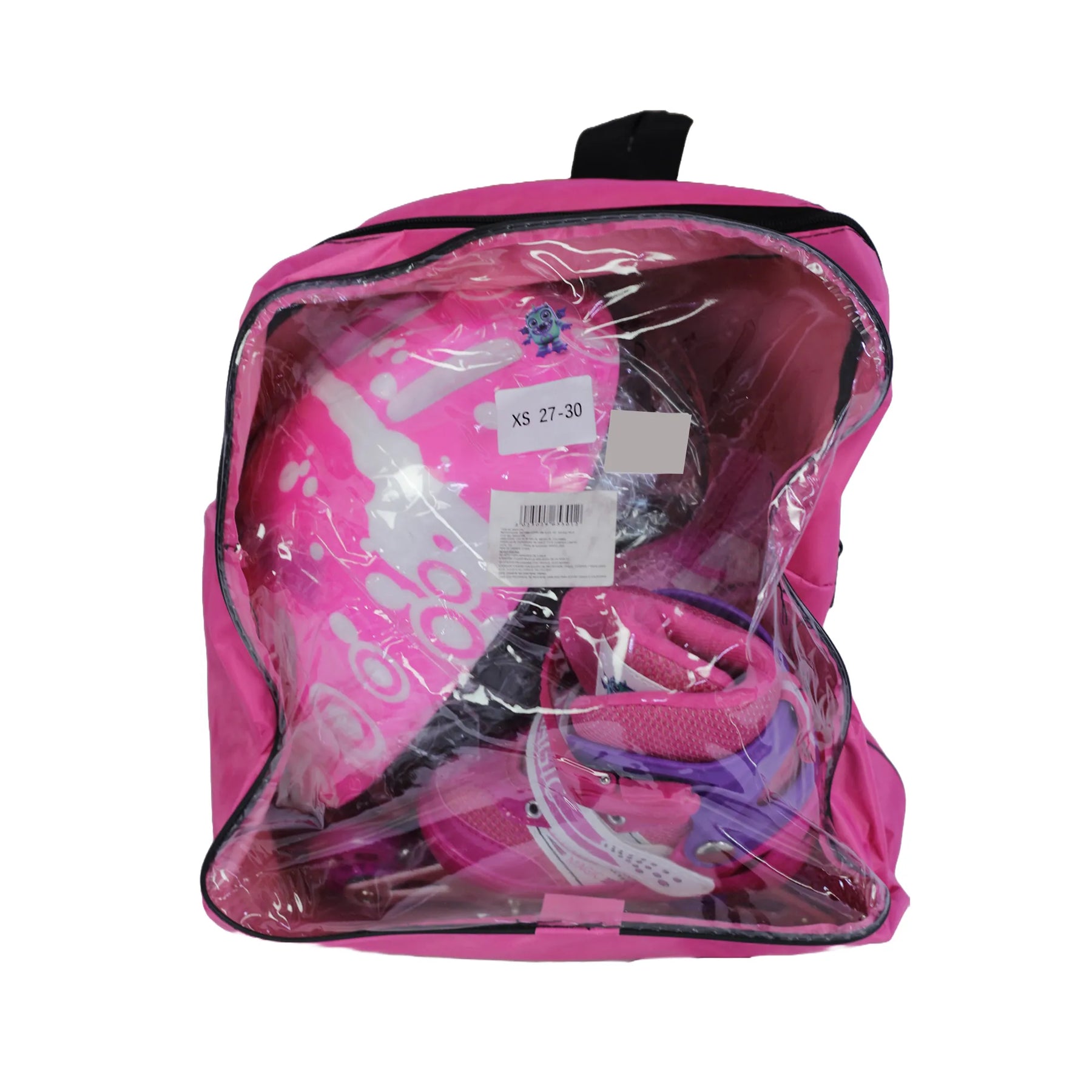 Patines Ajustables Para Niñas Con Kit De Protección 4 Llantas Y Línea