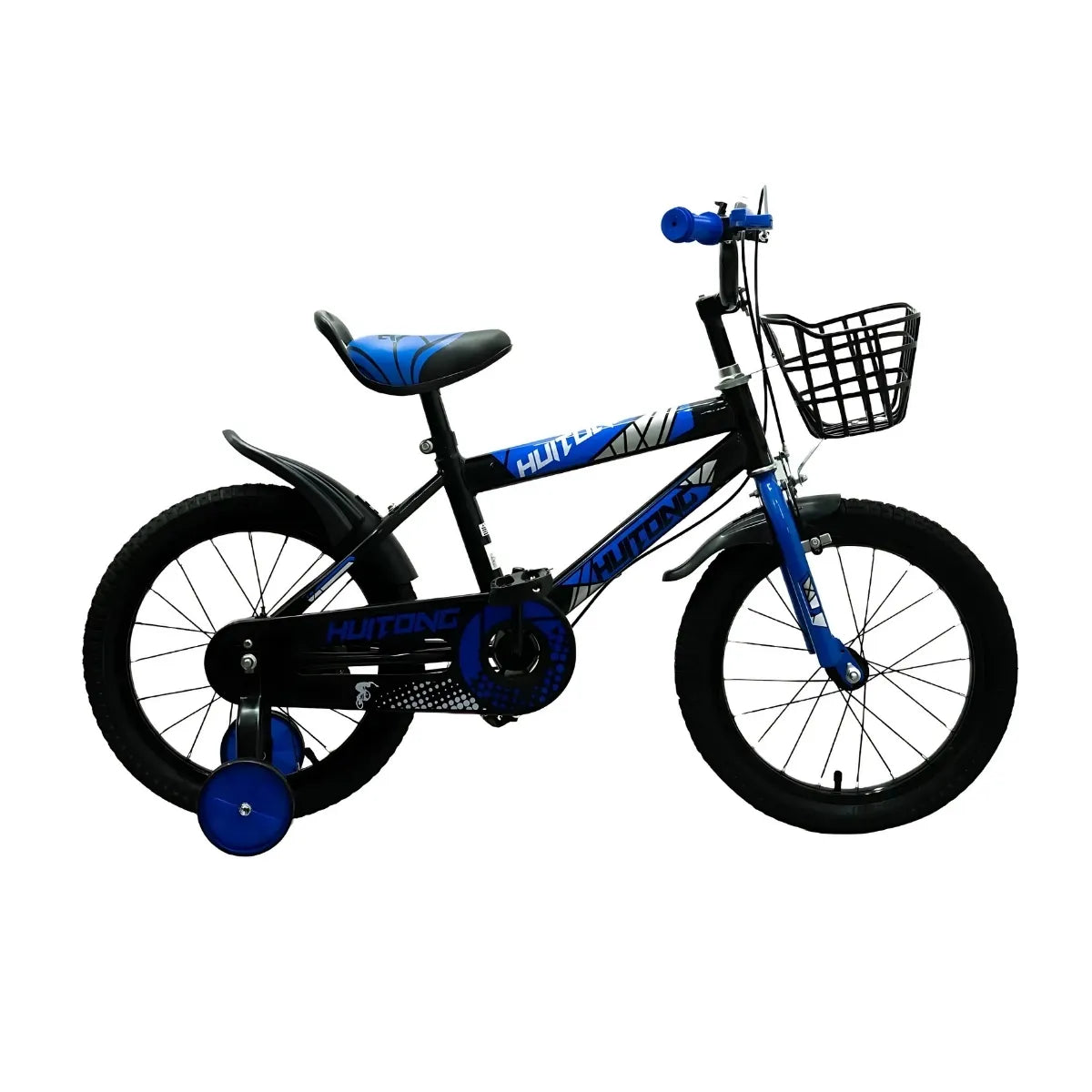 Bicicleta Infantil Rin 16 Para Niño Con Llantas Auxiliares