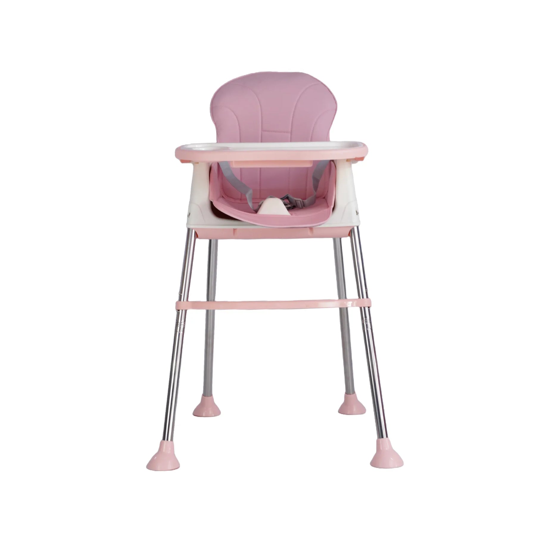 Silla Comedor Infantil Con Bandeja Y Ruedas Altura Ajustable Para Niñas