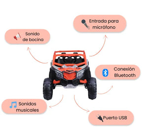 Montable Polar Mediano Eléctrico con Luces, Sonidos, Bluetooth Y Control Remoto