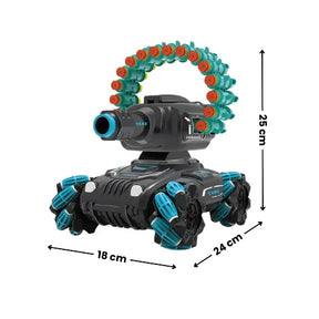 Tanque Control Remoto 4 en 1 Para Niños