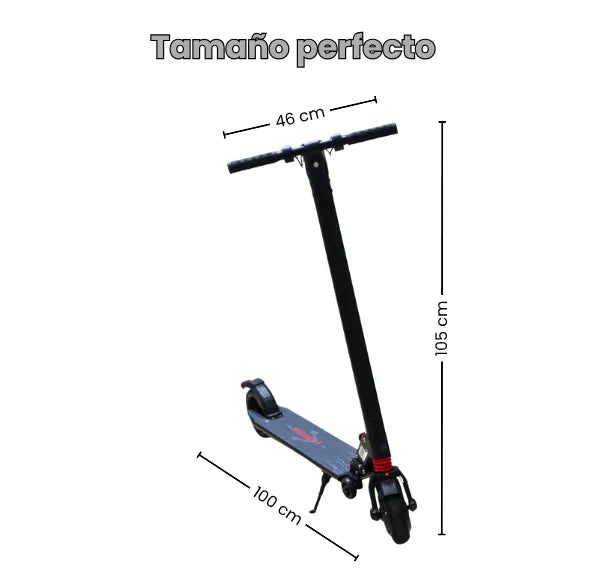 Scooter Eléctrica Grande Infantil Plegable con Pantalla LCD, Bluetooth y Velocidad 25 km/h