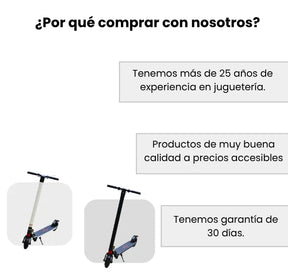 Scooter Eléctrica Grande Infantil Plegable con Pantalla LCD, Bluetooth y Velocidad 25 km/h