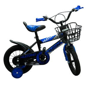 Bicicleta Infantil Rin 12 Para Niño Con Llantas Auxiliares