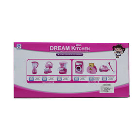 Set De Cocina Juguete Para Niñas Con Cafetera Licuadora Y Batidora