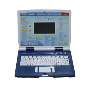 Computador Didactico Juguete Con 130 Funciones De Niño Azul