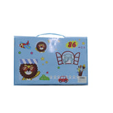 Set Arte Por 86 Piezas Para Niñas Y Niños
