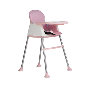 Silla Comedor Infantil Con Bandeja Y Ruedas Altura Ajustable Para Niñas