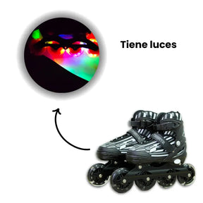 Patin 4 Llantas Ajustable Para Niño