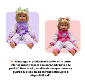 Muñeca 5 Sentidos Interactiva Que Habla Canta y Responde al Tacto 28 Funciones