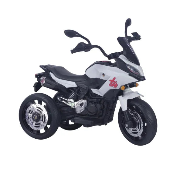 Montable Moto HD Infantil 3 Ruedas Con Luces LED, Sonidos, Bluetooth, USB Y Micrófono