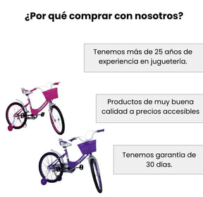 Bicicleta Infantil Rin 20 Para Niñas