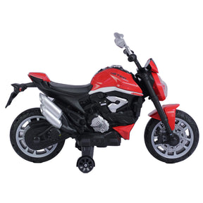 Montable Moto MT Eléctrica Para Niños Con Luces, Sonidos, Ruedas de Apoyo y Bluetooth