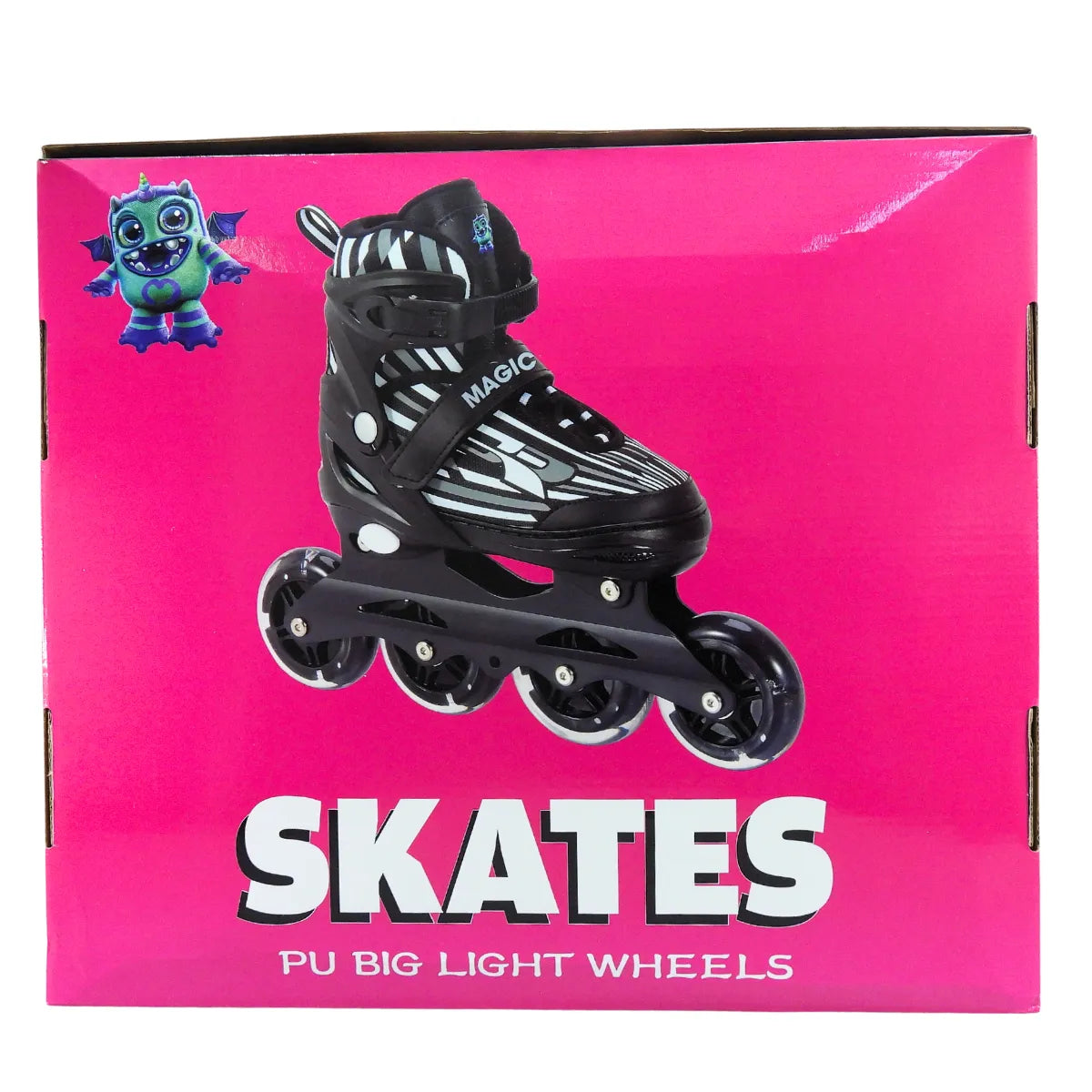 Patin 4 Llantas Ajustable Para Niño