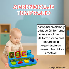 Juego Didactico De Animales Estimulacion Para Bebe