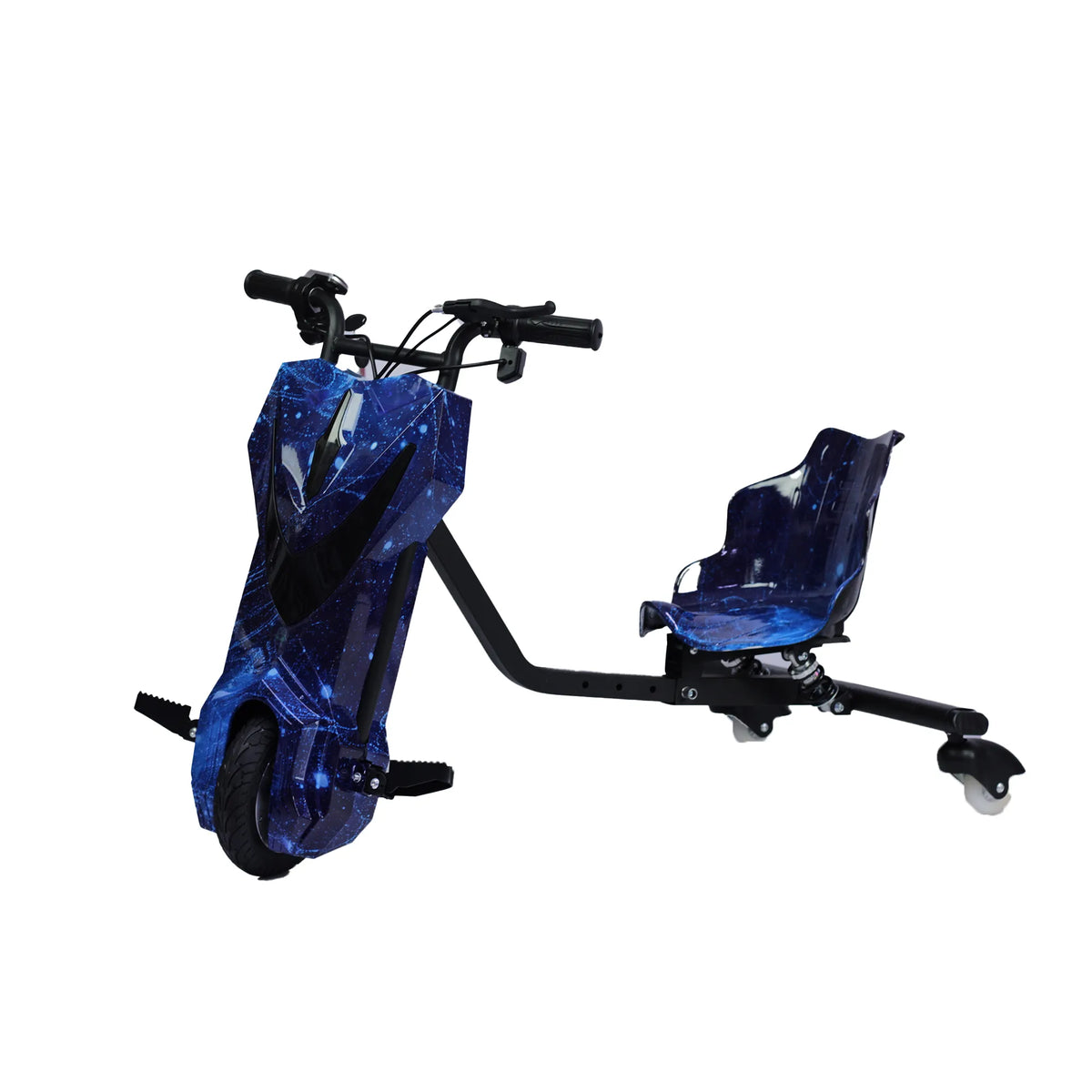 Triciclo Eléctrico Infantil 3 Ruedas con Luces LED, Bluetooth y Velocidades Ajustables