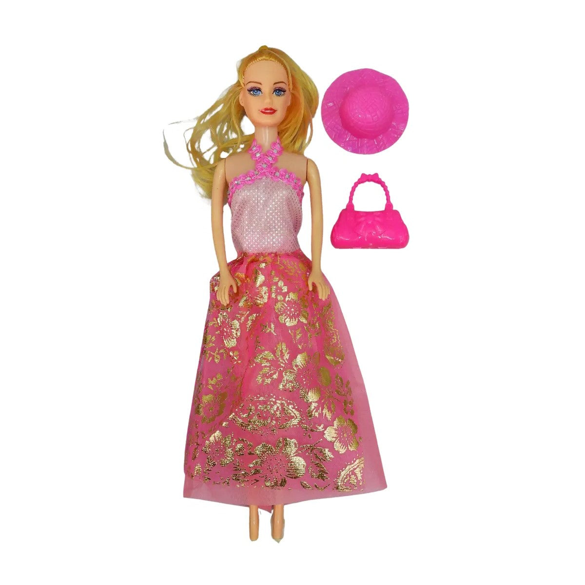 MUÑECA VESTIDO+ BOLSO