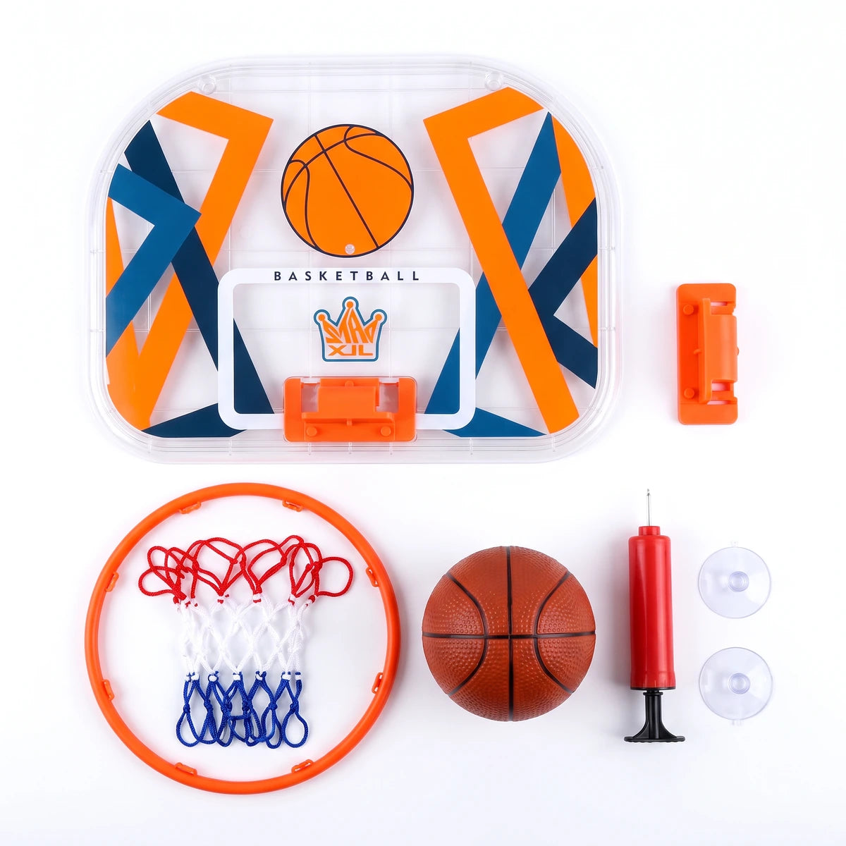 Aro de Baloncesto Con Tablero Infantil Mas Balón e Inflador Juego Deportivo