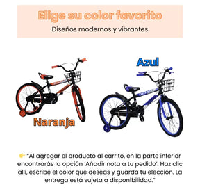 Bicicleta Infantil Rin 20 Para Niño