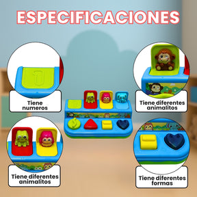 Juego Didactico De Animales Estimulacion Para Bebe
