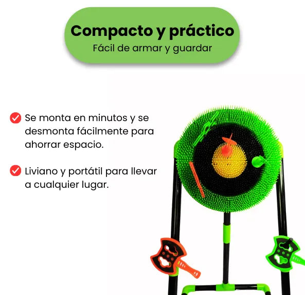 Juego Tiro Al Blanco Juego de Lanzamiento Y Precisión Para Niños Y Niñas